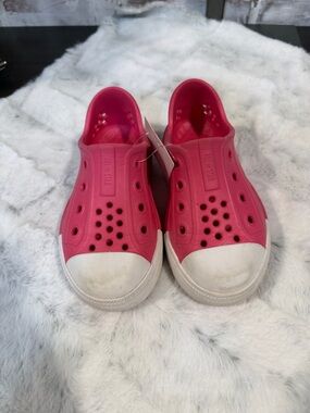 Converse Kids Pink Slip-On Perforated Water-Friendly Sneakers